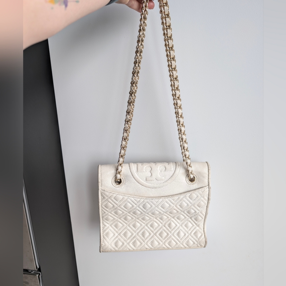 Tory Burch Fleming Bag - Italian leather - Picture 3 of 9